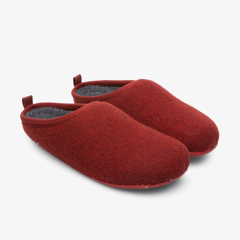 Pantuflas Camper Wabi Mujer - Rojas Marrones | Camper Mexico + 1029OYHBP